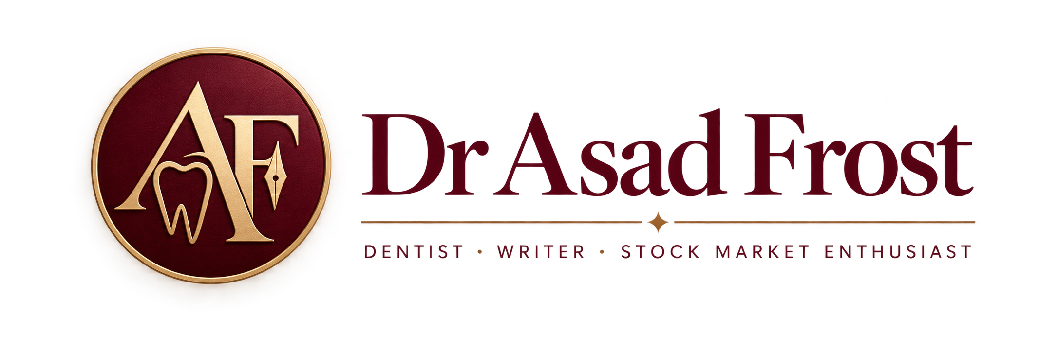 Dr Asad Frost — Dentist, Writer, Stock Market Enthusiast